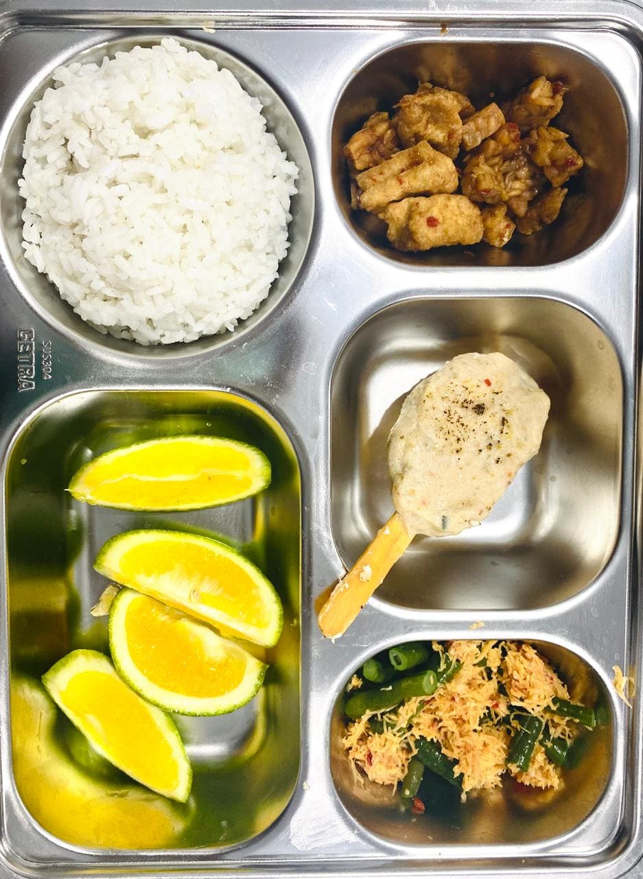 Nasi Sate Lilit 